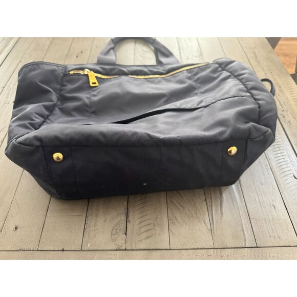 Prada Navy Blue Saffiano Leather Diaper Bag - Picture 6 of 12